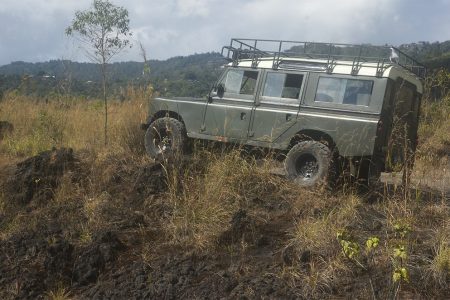 Batur Black Lava 4WD Land Rover Car Adventure by Private