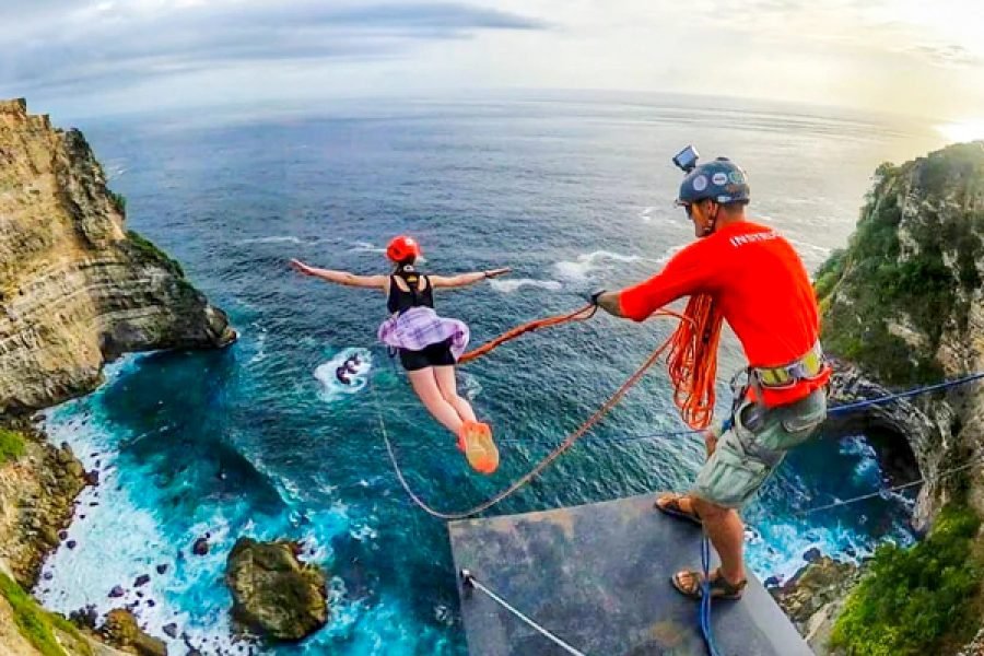 Nusa Penida Bungee Jumping and 4 Spot snorkeling