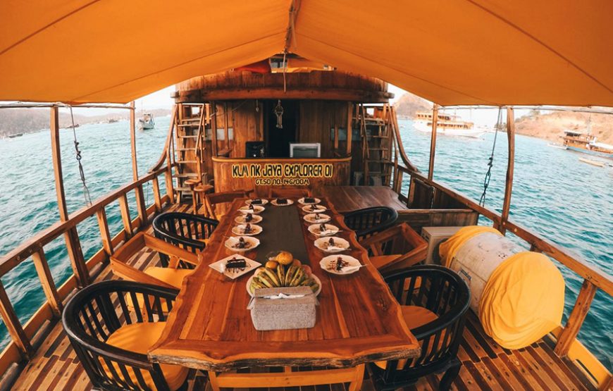 LUXURY PHINISI 6 – KOMODO LIVEABOARD, FROM BALI